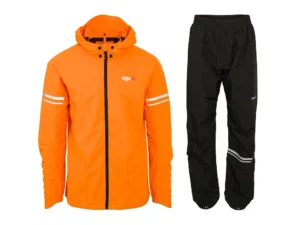 AGU Essential Original II regntøj sæt sort/orange unisex