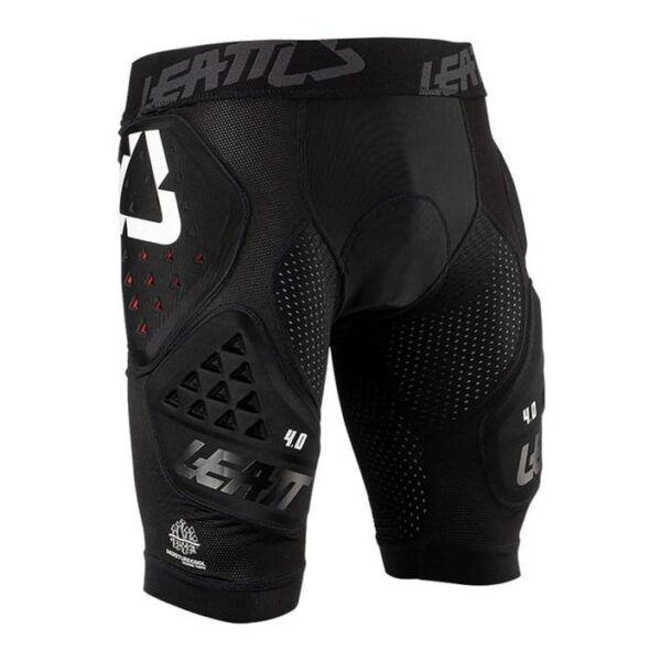 Beskyttelsesshorts Leatt Impact Shorts 3DF 4.0 - sort, str. M