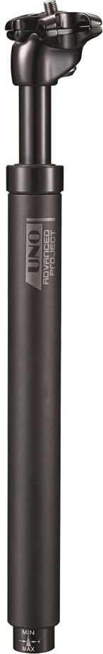 Bike Attitude Affjedret Sadelpind 31.6 x 350mm Sort 60-180 kg