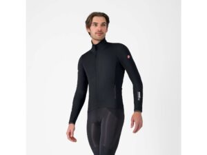 Castelli Alpha 150 cykeljakke light black/black herre