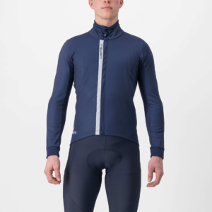 Castelli Entrata cykeljakke blå/sølv herre