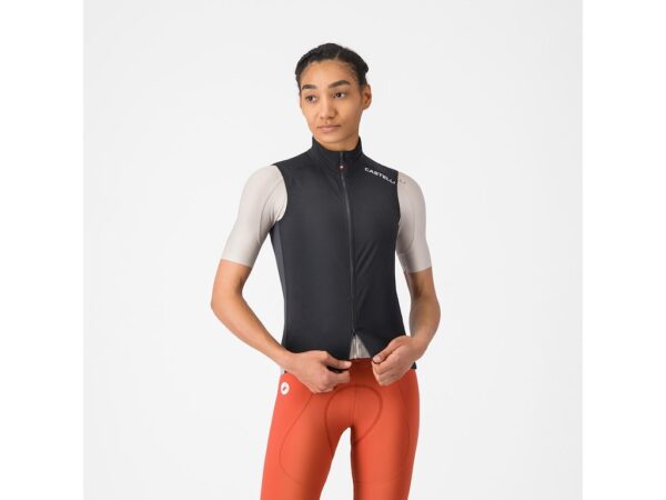 Castelli Espresso 2 cykelvest sort/hvid dame