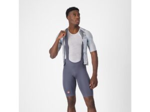 Castelli Free Aero Race S bibshorts smoky gray herre