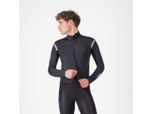 Castelli Perfetto RoS 3 cykeljakke light black/silver reflex herre