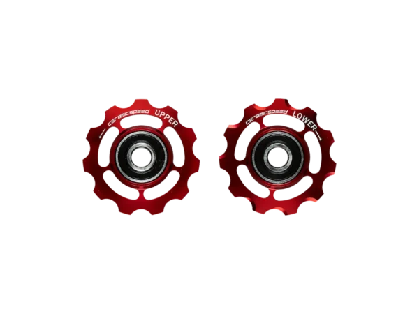 Ceramicspeed pulleyhjul Shimano 11 speed rød