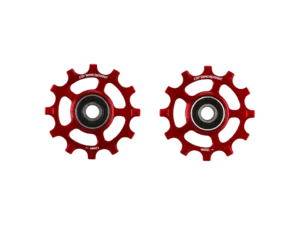 Ceramicspeed pulleyhjul Shimano 9100/8000/RX800/GRX 11 speed narrow wide rød