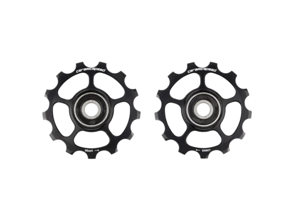 Ceramicspeed pulleyhjul Shimano GRX RX820 1x12 speed coated sort