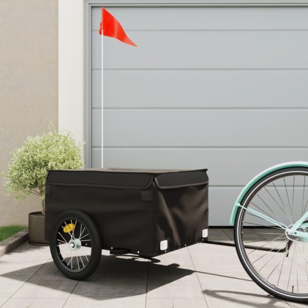 Cykelanhænger 45 kg - sort