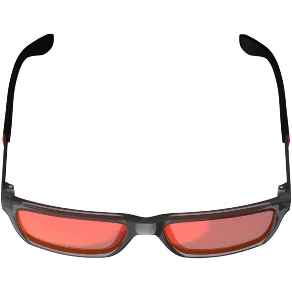 Cykelbriller Leatt TheViz Sierra Polarized - grå/rød one size