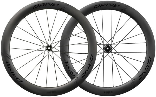 EliteWheels Drive SL 58D CS Disc Hjulsæt 700c Shimano HG - Matte Black
