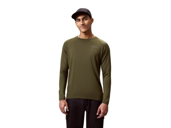 Endura Baabaa blend baselayer med lange ærmer grøn herre