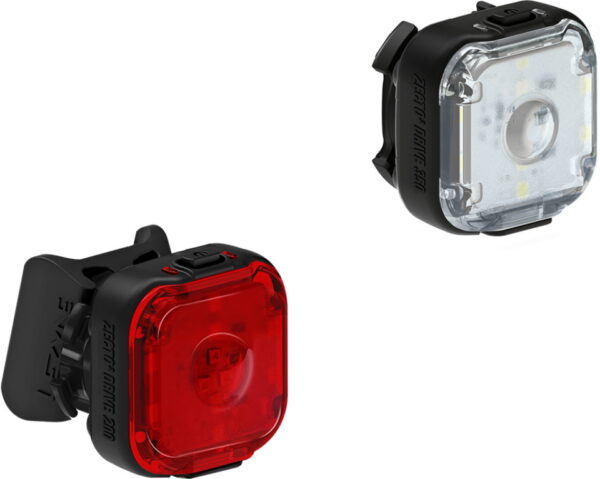 Lezyne Zecto 2 Drive 350+ / Zecto 2 Drive 200+ Lygtesæt 350/200 lumen - Black