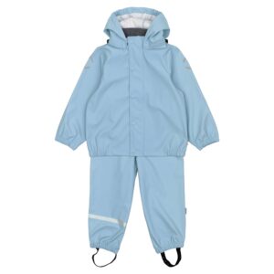 Mikk-line Regnsæt, Essential, PU M/seler - Faded Denim - 86