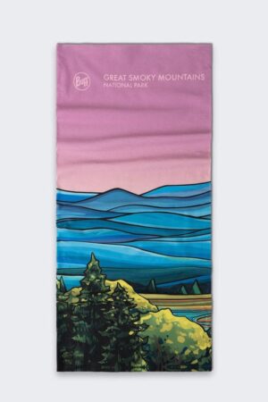 Multifunktionel halsedisse Buff Coolnet UV National Parks - great smoky