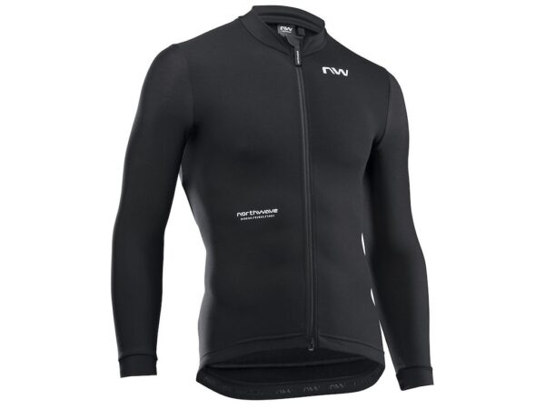 Northwave Extreme thermal langærmet cykeltrøje sort herre