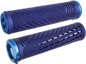 ODI CF Lock-On MTB Greb 135mm - Sapphire Blue