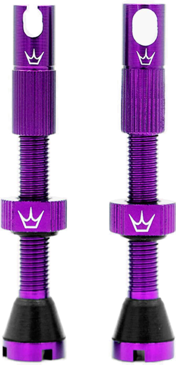 Peaty's x ChrisKing Tubeless Valves 60mm - Violet