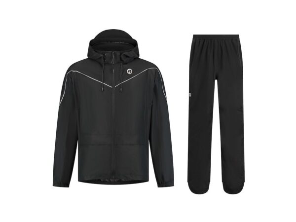 Rogelli Commuter Essential regntøj sort unisex