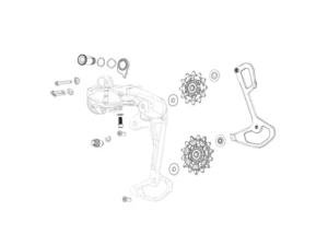 SRAM Eagle S200 og S500 pulleyhjul kit 12 og 14T