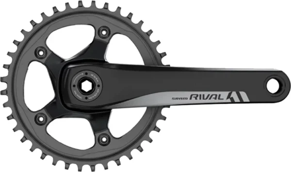SRAM Rival 1 GXP Kranksæt 42T 175mm 1x 10/11 speed 110 BCD Sort (uden krankboks)