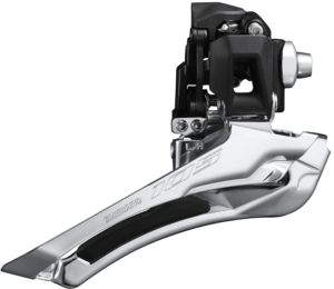 Shimano 105 FD-R7100 Forskifter 2x12 speed Pålodning/Braze-on Sort
