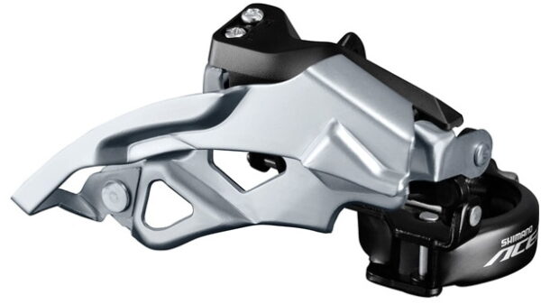 Shimano Acera FD-T3000 Forskifter 2x9 speed Top Swing Dual Pull 34.9mm Sølv