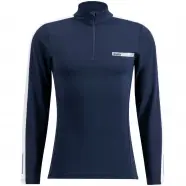 Swix Roadline Nts Half Zip Baselayer Top M - Dark Navy/Bright White - Str. L - Undertrøje