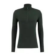 Ulvang Hero Half Zip Baselayer Mens - Beetle Green - Str. L - Undertrøje