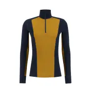 Ulvang Peak Map Half Zip Baselayer Mens - Navy Blue/Cathay Spice - Str. L - Undertrøje