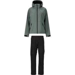 Weather Report Gust Kvinder / Damer regnsæt 10.000mm-balsam green-38 - Regntøj, poncho
