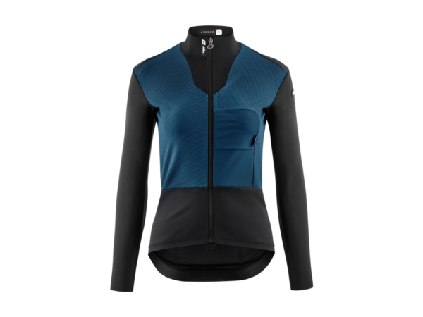 Assos Dyora R Habu vinter S11 cykeljakke petrol blå dame