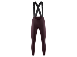 Assos UMA GT Spring Fall bibtights med seler mulberry brown dame