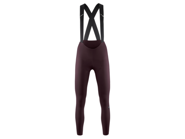 Assos UMA GT Spring Fall bibtights med seler mulberry brown dame