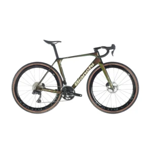 Bianchi Impulso RC GRX825 Di2 - Gravelcykel Med Wattmåler - Camo/Sand