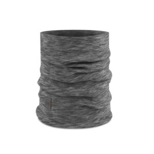 Buff Heavyweight Merino wool halsedisse-multistripes fog grey