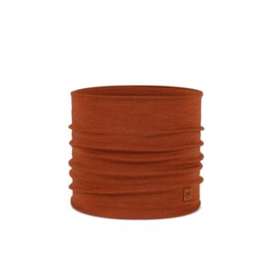 Buff Heavyweight Merino wool halsedisse-solid cinnamon