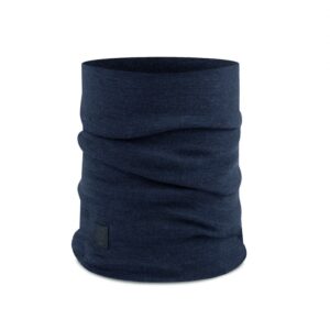Buff Heavyweight Merino wool halsedisse-solid denim