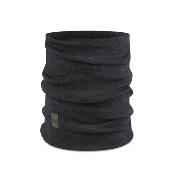 Buff Heavyweight Merino wool halsedisse-solid grey