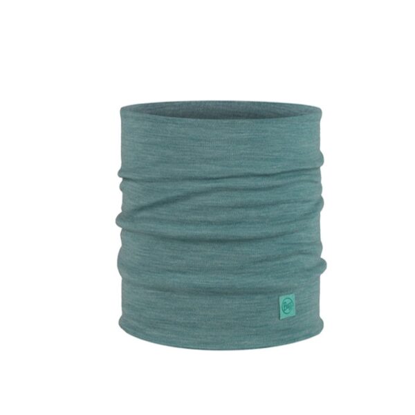 Buff Heavyweight Merino wool halsedisse-solid pool