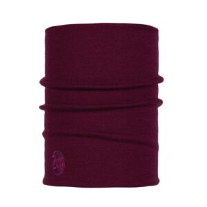Buff Heavyweight Merino wool halsedisse-solid raspberry