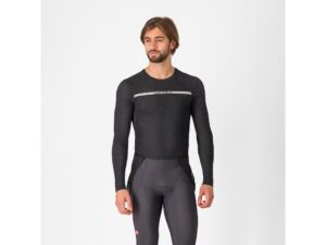 Castelli Merino seamless langærmet baselayer sort herre