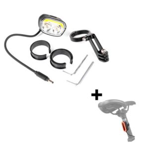 Cykellygte til elcykel LIGHT5 EB2000 - 2000 lm / til Shimano, Forlygte + EB30 Blip-baglygte