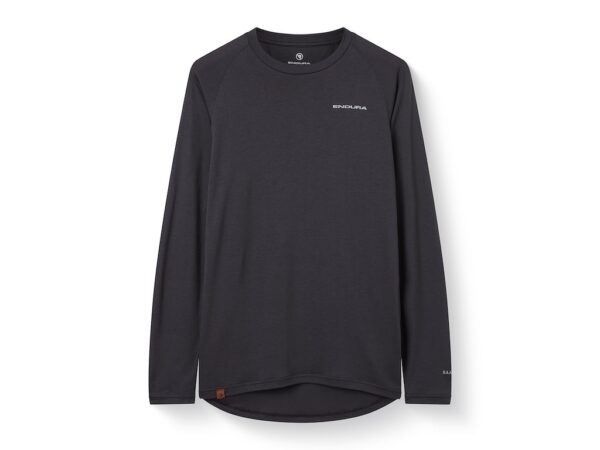 Endura Baabaa blend baselayer med lange ærmer grå herre