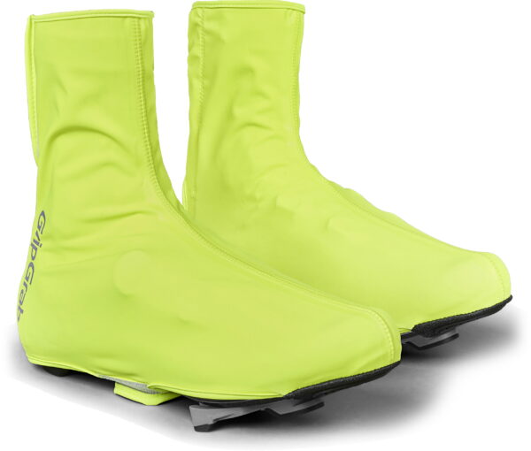 GripGrab RIDE 2 Vandtæt Landevejs Skoovertræk - Yellow Hi-Vis