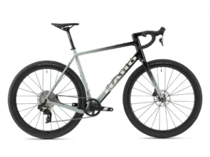 Haro Buzzard Carbon 2 Gravelcykel Semi-Gloss Slate Blue Black Fade / White