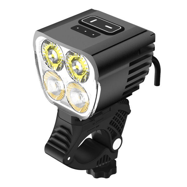 M4 cykellygte med 4 LED til MTB, Gravel og racercykel - Easylight.dk
