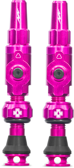 Muc-Off Big Bore Lite Tubeless Ventil 30mm - Pink