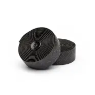 PRO Styrbånd Peaked Team Black / Blue PU / 2.5mm - Styrbånd