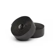PRO Styrbånd Peaked Team Black PU / 2.5mm - Styrbånd