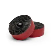 PRO Styrbånd Pursuit Team Black / Red fade PU / 3mm - Styrbånd